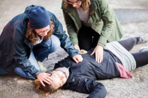 bilan d'inconscience AFGSU en extérieur