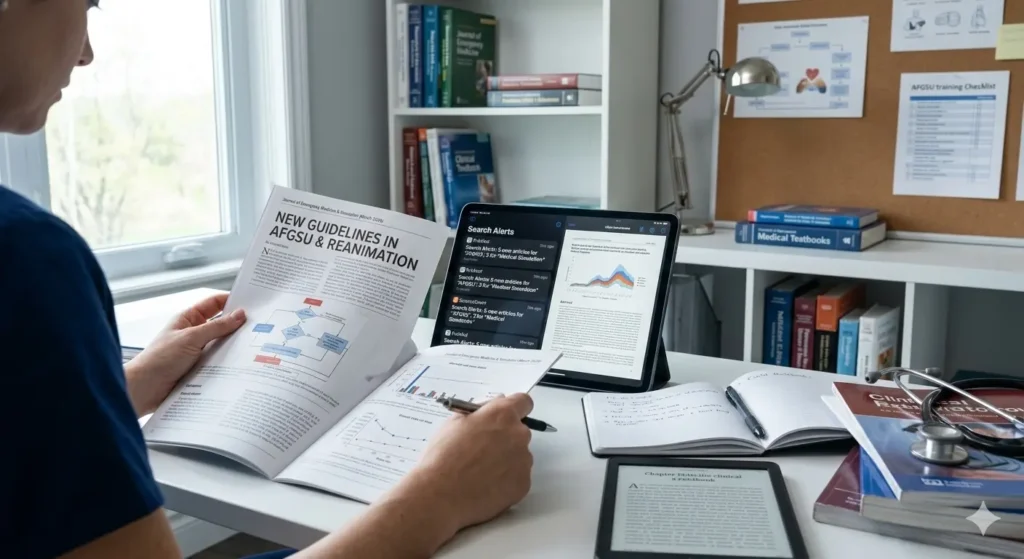veille scientifique en lien avec l'AFGSU PSE PSC ERC SFMU